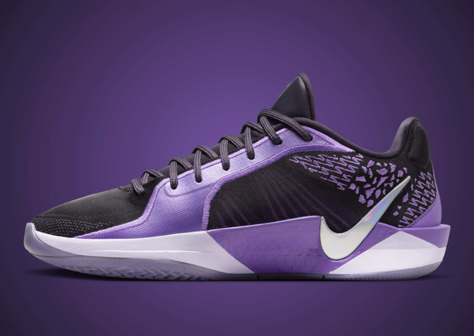 Nike Sabrina 2 Tunnel Vision Cave Purple (W) Medial