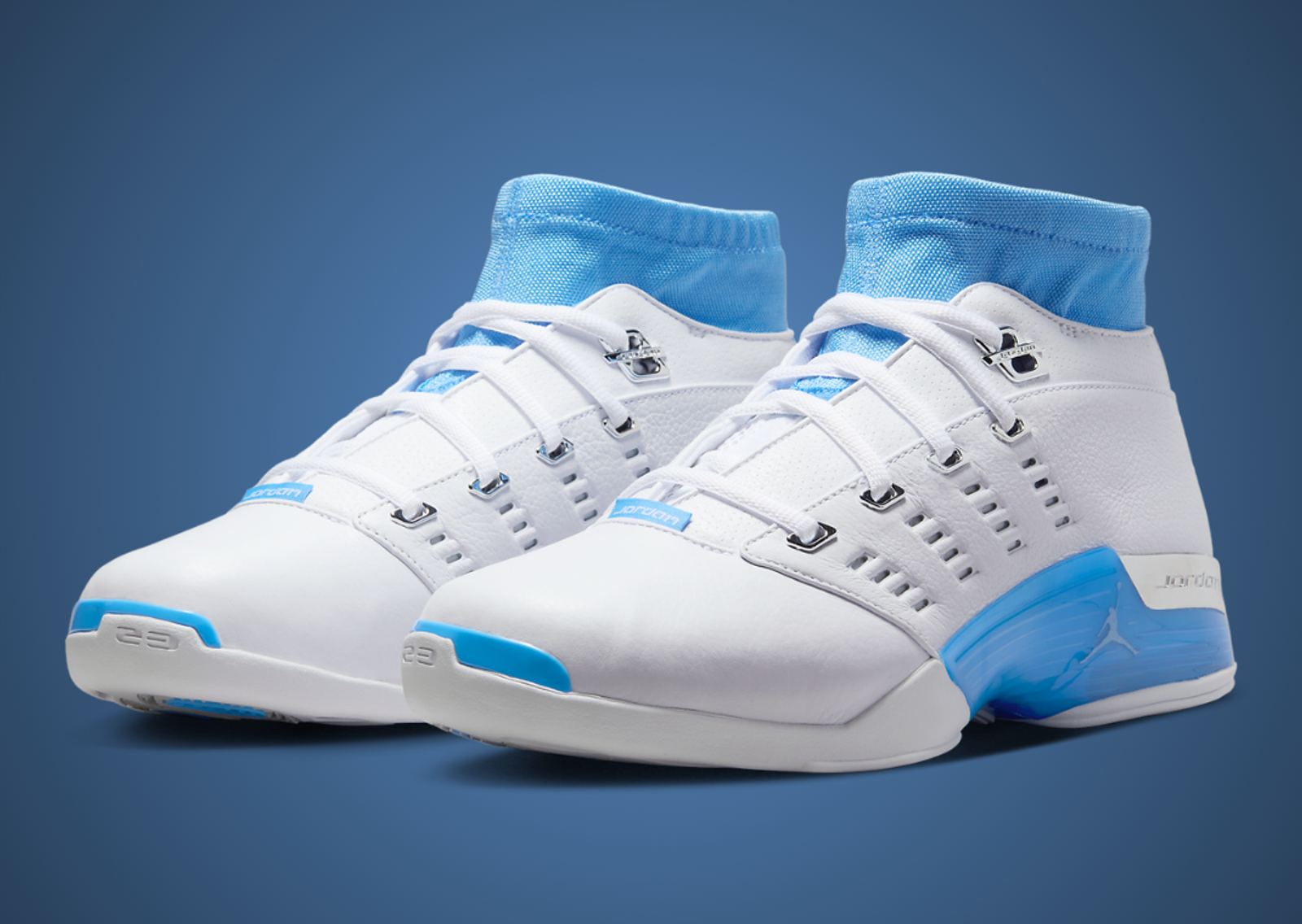 Air Jordan 17 Retro Low SP University Blue Angle