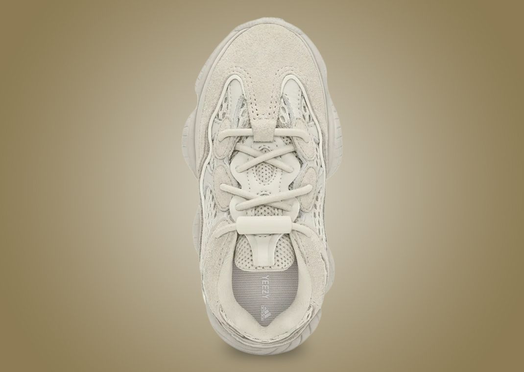 Yeezy 500 deals top view