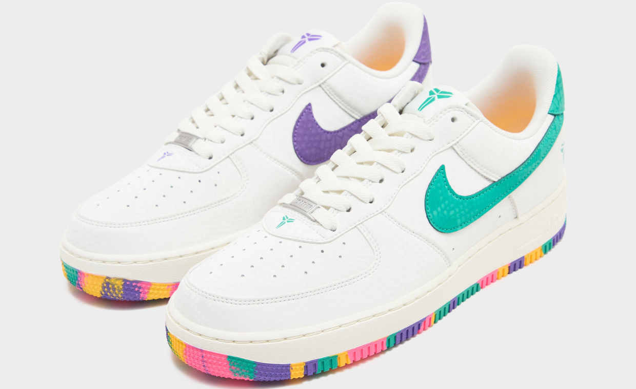 Nike Kobe Air Force 1 Low Sail Multi-Color