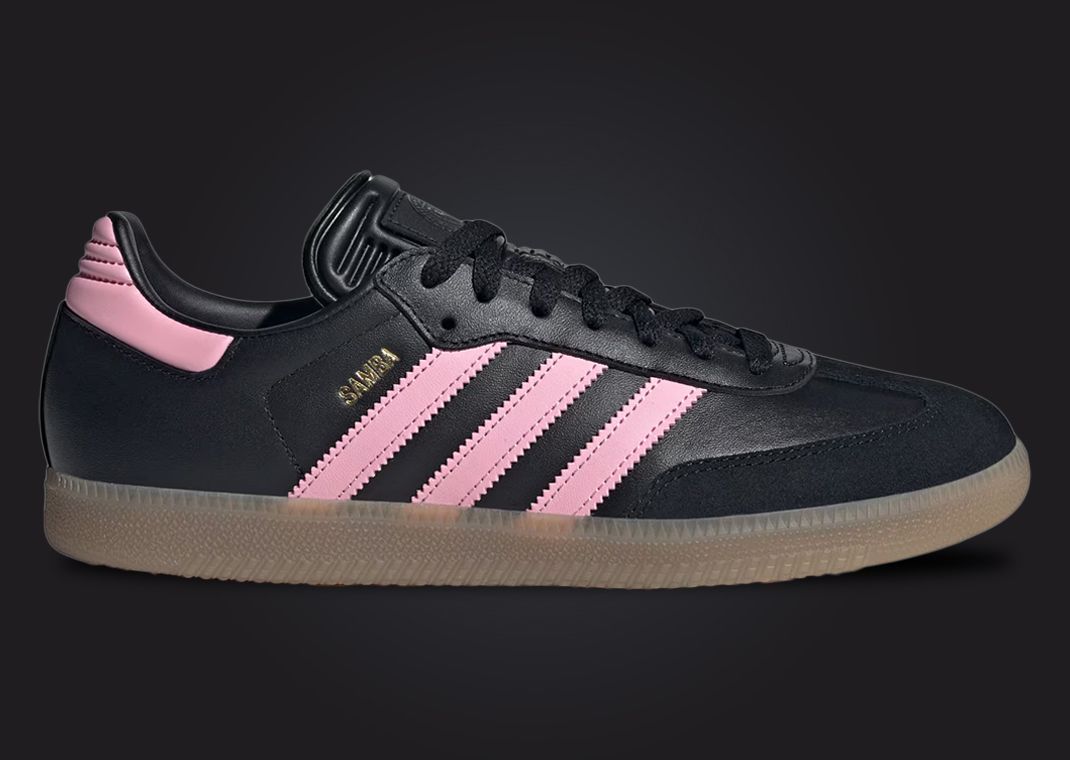 The Inter Miami CF x adidas Samba Indoor Cleat Releases in 2024