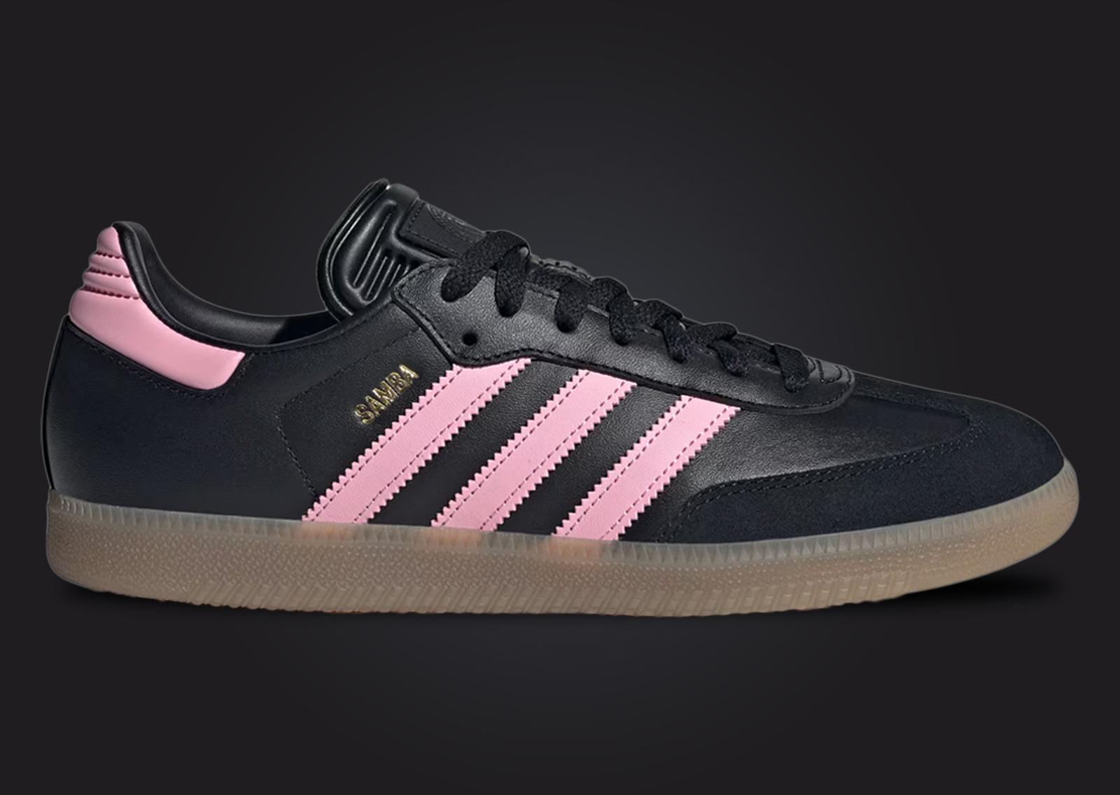 Inter Miami CF x adidas Samba Indoor Cleat Lateral