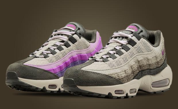 This Nike Air Max 95 Is Split Between Safari And Viotech