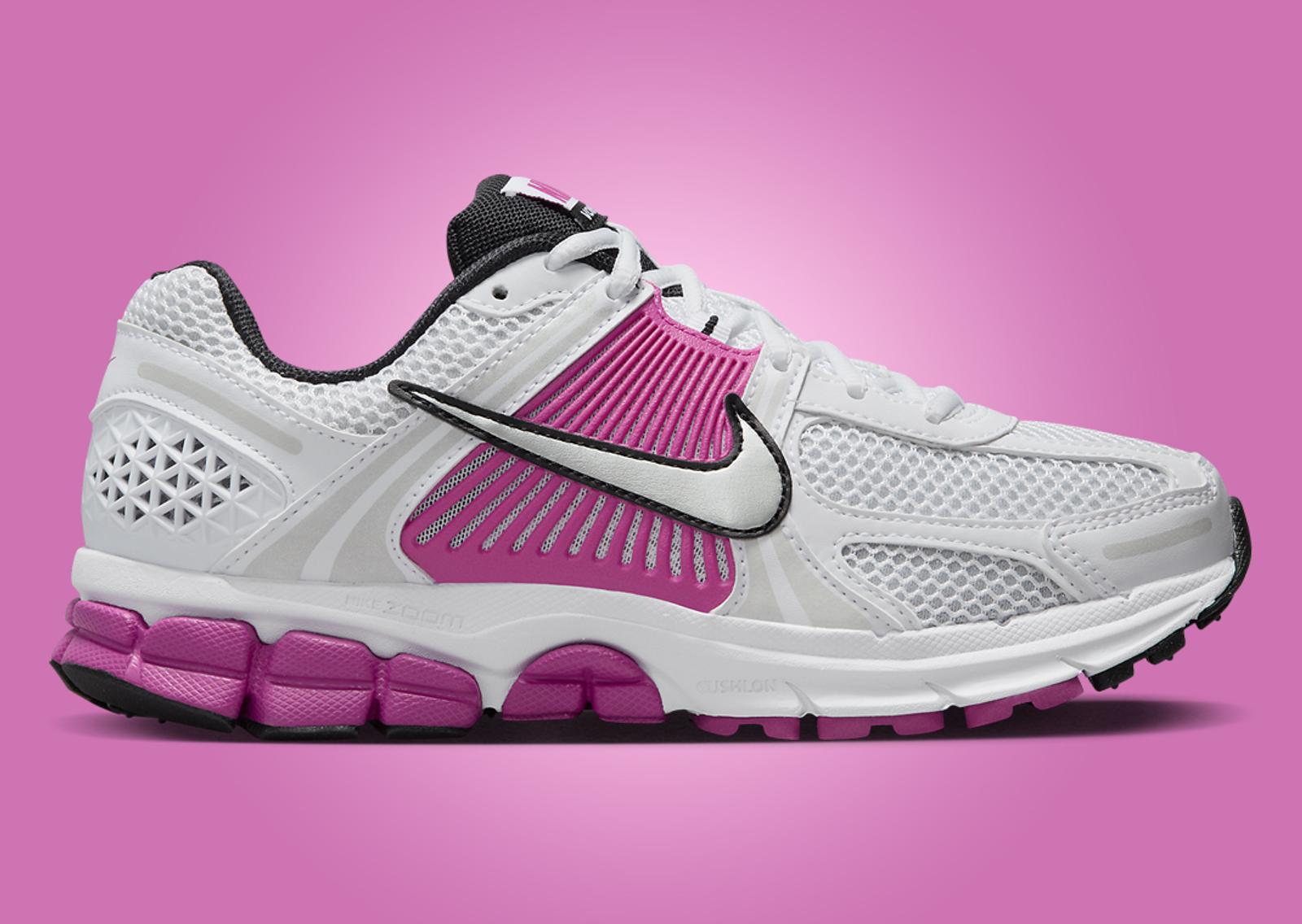 Nike Zoom Vomero 5 White Hot Fuchsia (W) Lateral