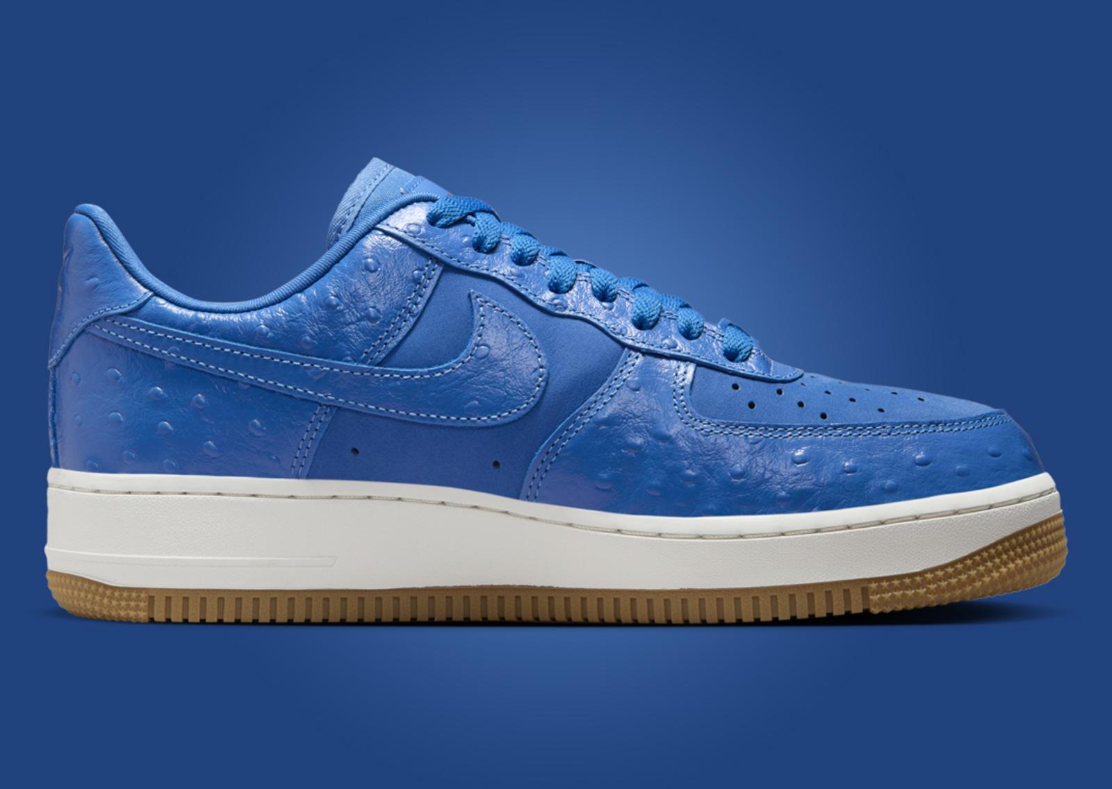 Nike Air Force 1 Low Lux Grandma Star Blue (W) Medial