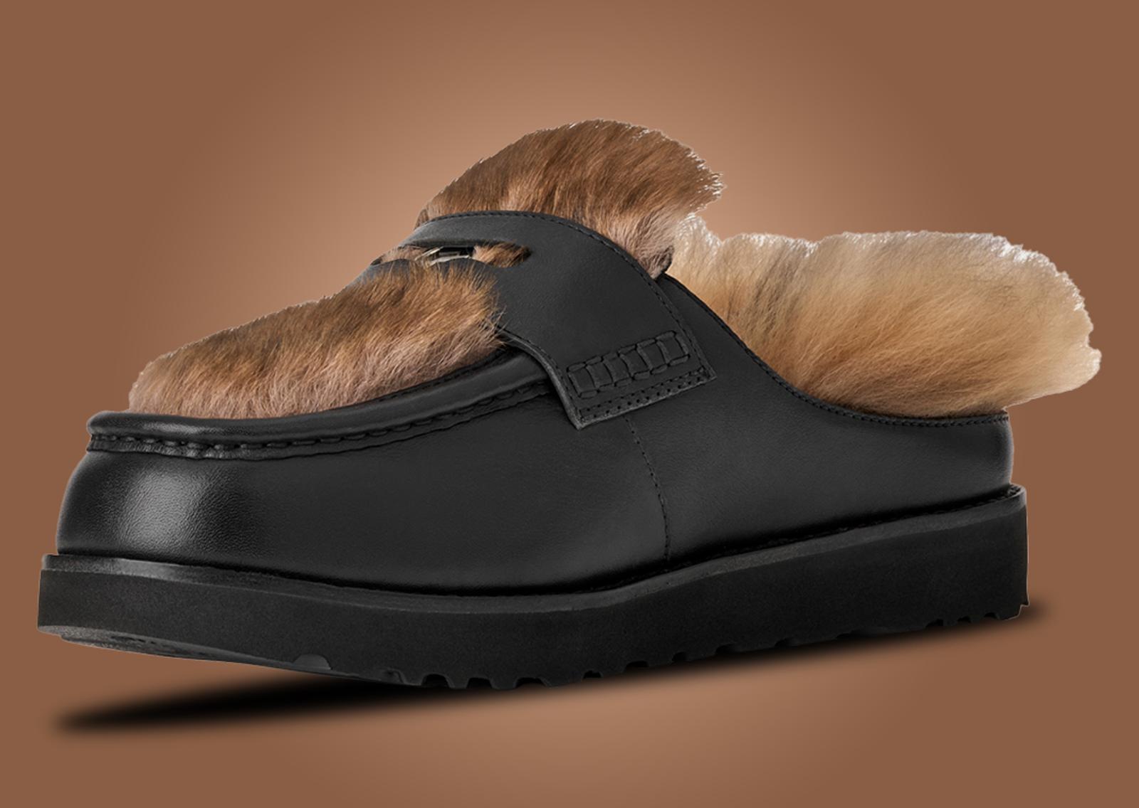 Ambush x UGG Loafer Black Angle