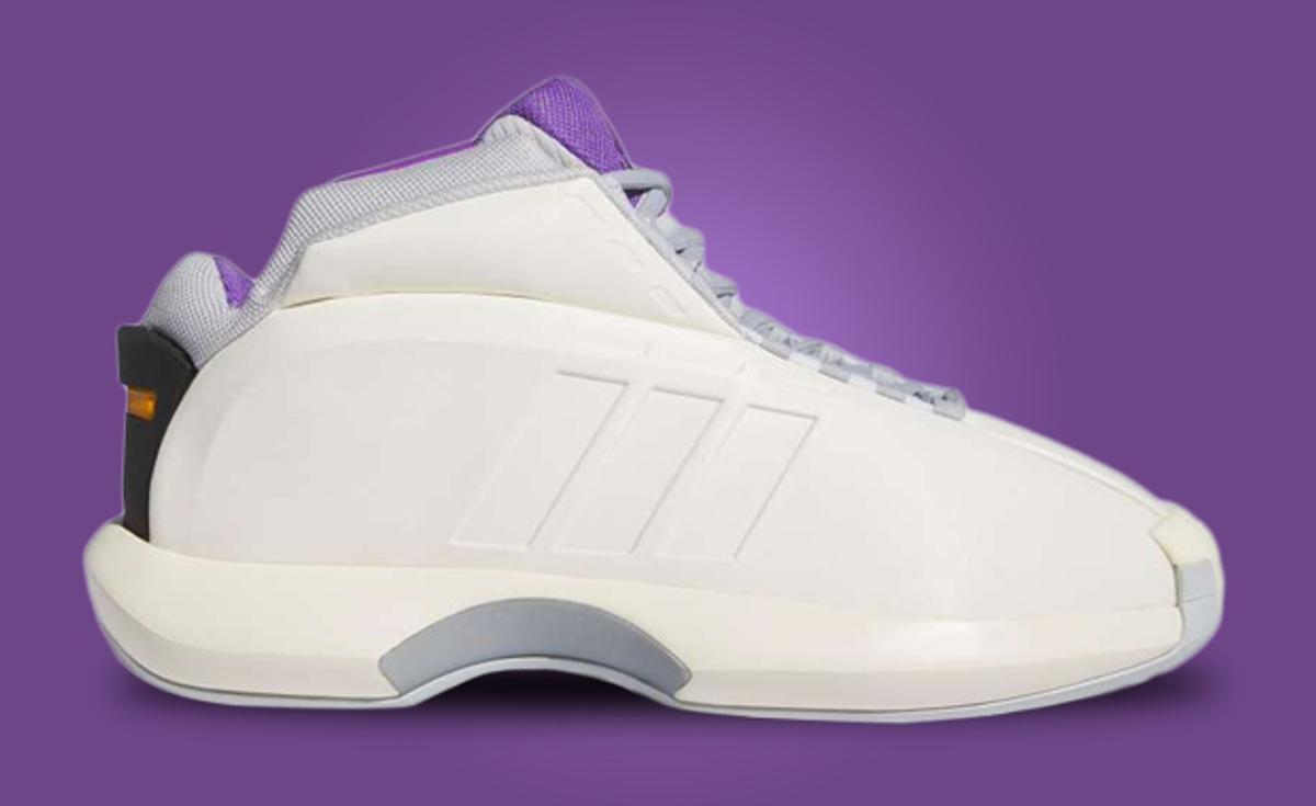 The adidas Crazy 1 Cream White Active Purple Releases May 2024