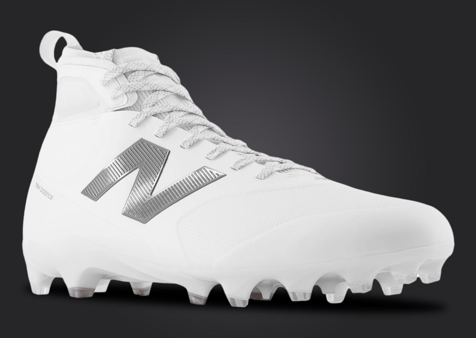 New Balance Fortress White Silver Metallic Angle