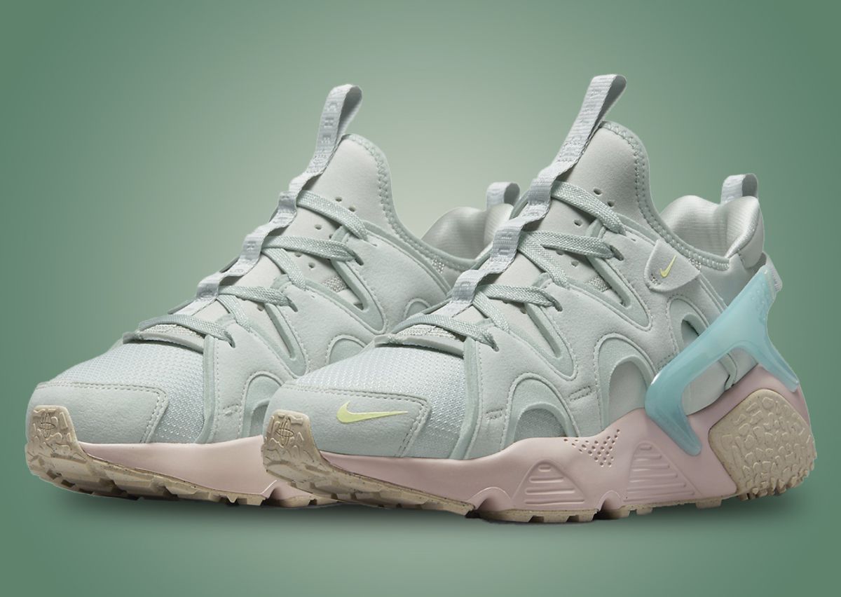 The Nike Air Huarache Craft Light Silver Citron Tint Ushers In A