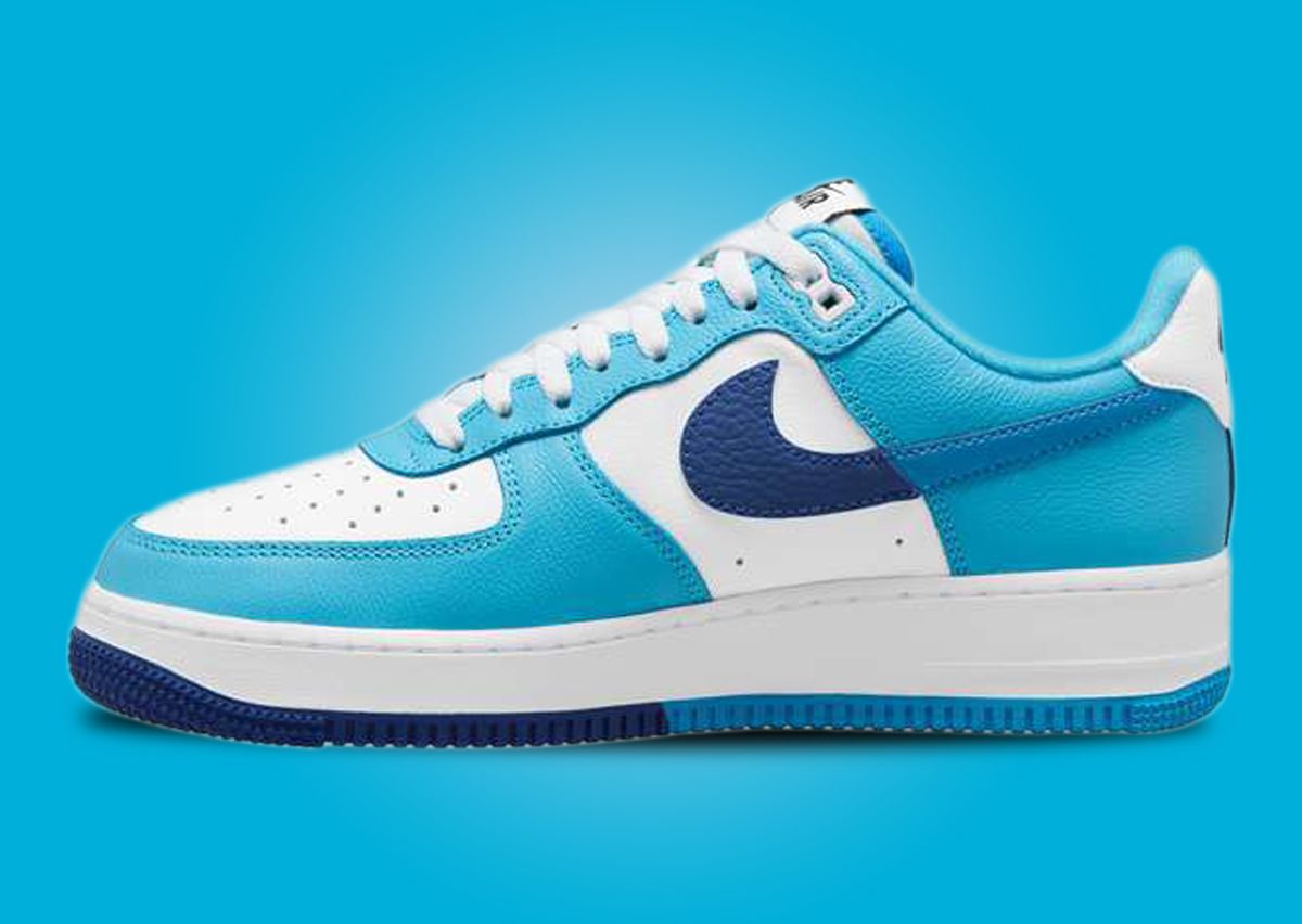 Contrasting Colors Collide On This Nike Air Force 1 Low Split