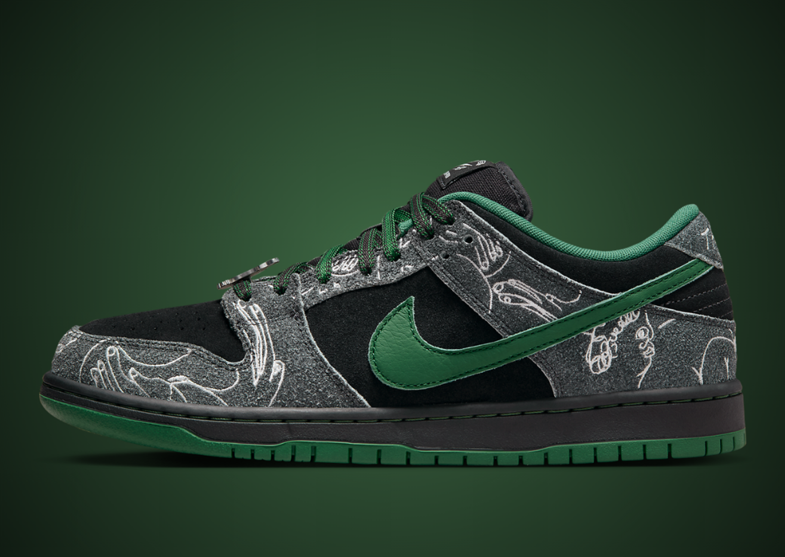 THERE Skateboards x Nike SB Dunk Low Lateral