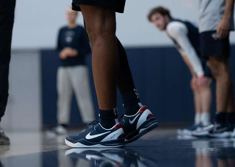 Nike Kobe 8 Protro UCONN PE On-Foot