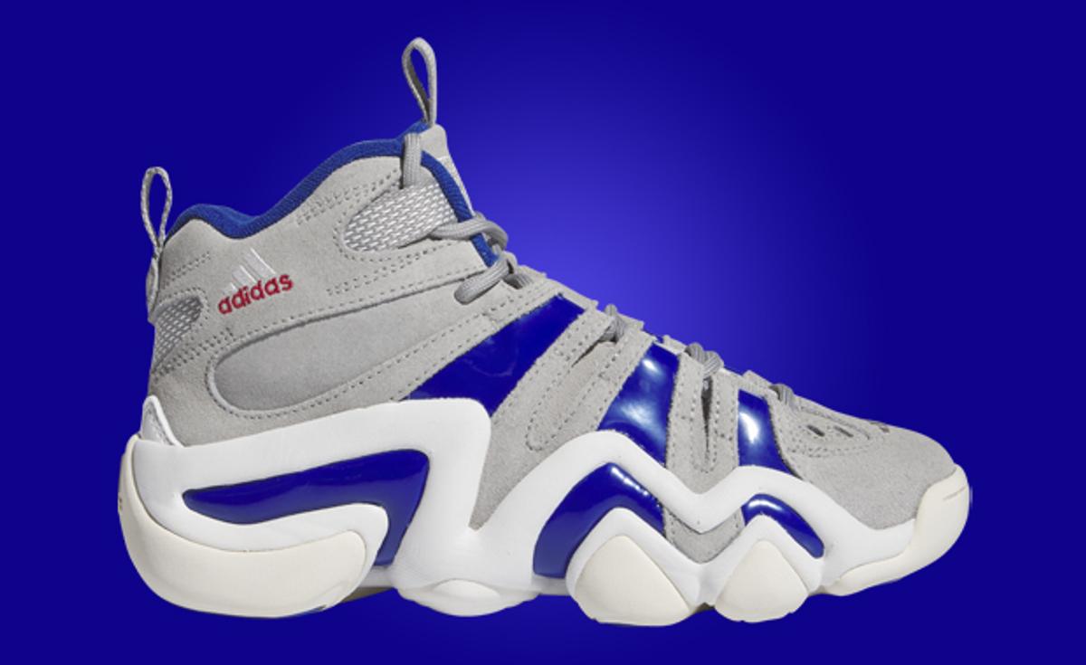 The adidas Crazy 8 Grey Royal Releases in 2024