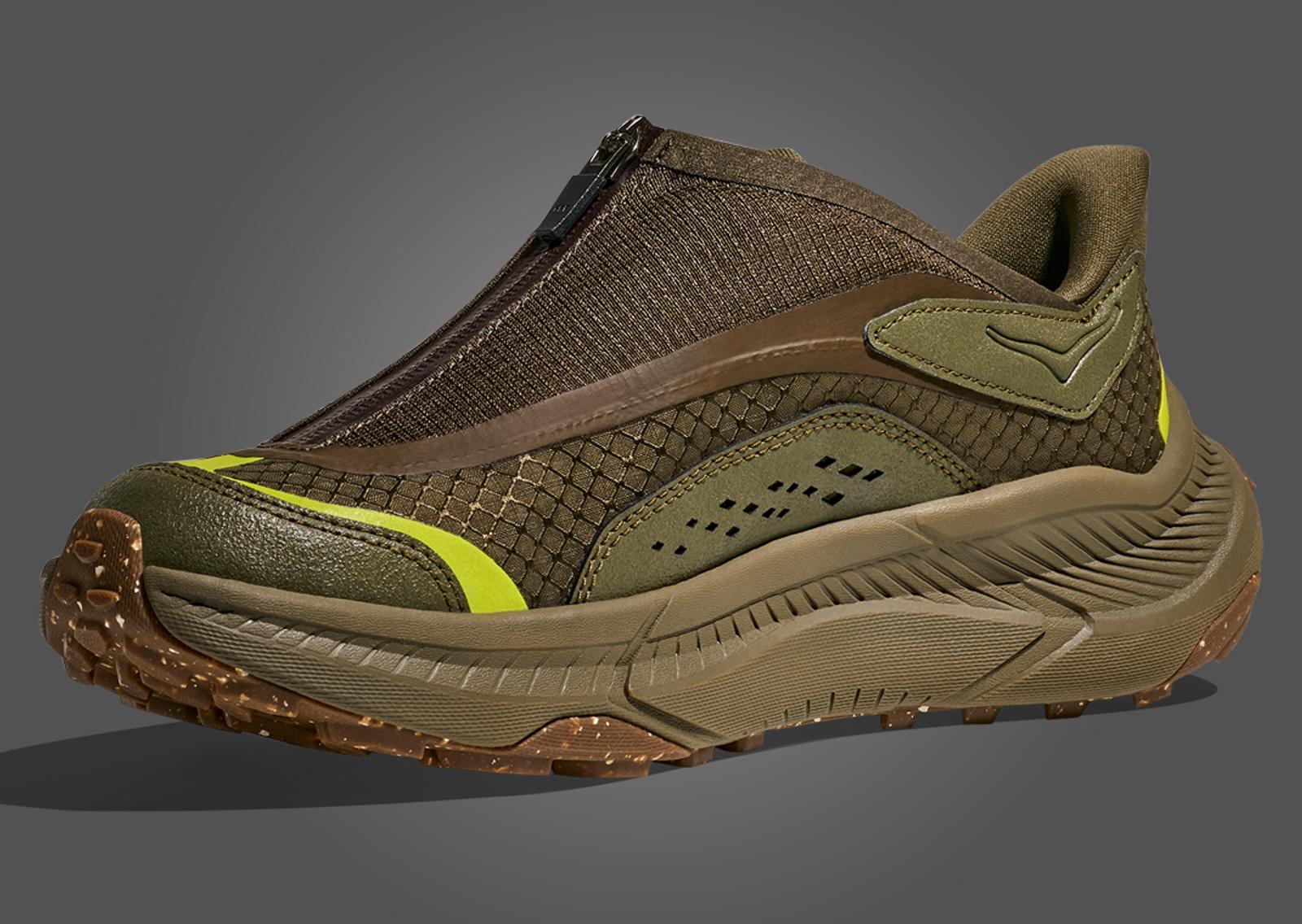 Hoka Project Transport Carbon Deep Umber Angle