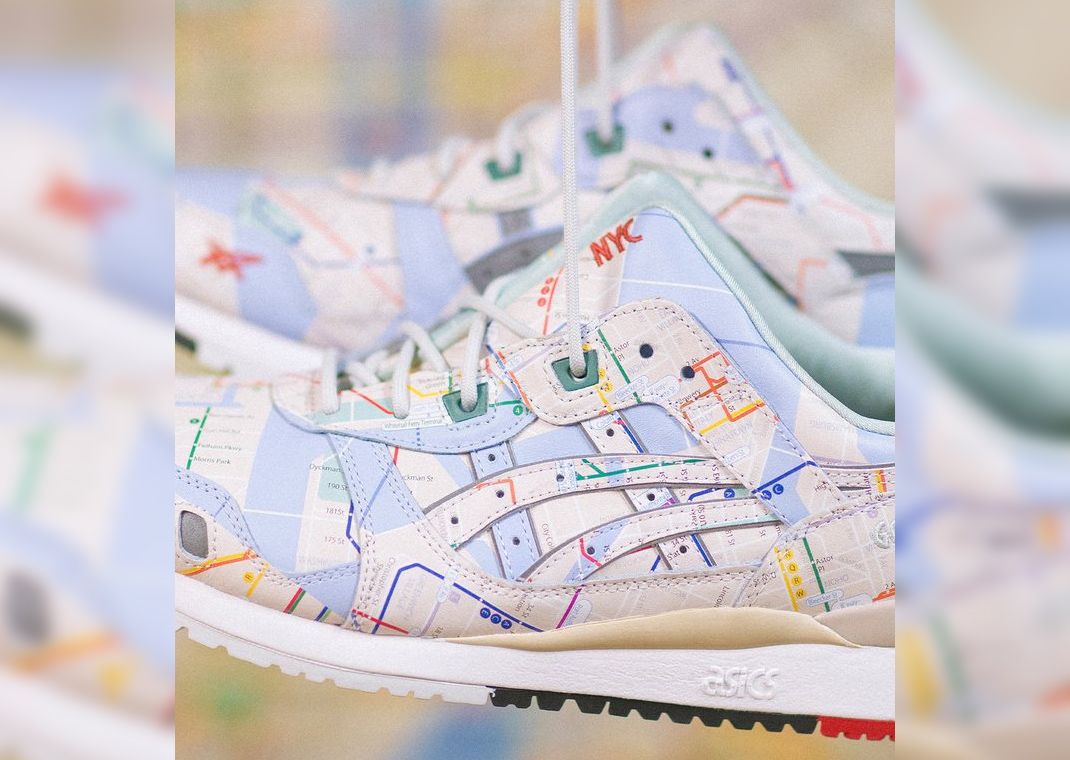 atmos Brings New York And Tokyo Subways To The Asics Gel-Lyte III