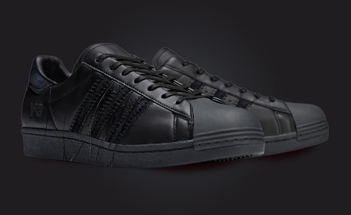 Yohji Yamamoto Takes On A Classic With The adidas Y-3 Superstar Black
