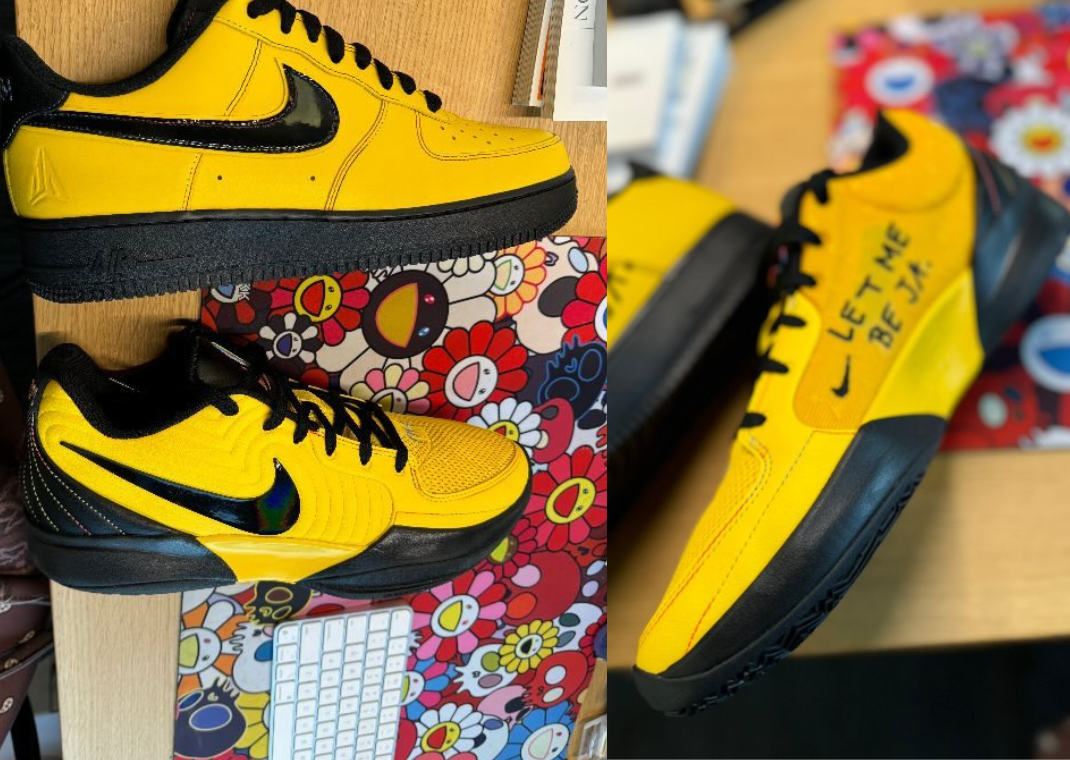 Ja Morant Shares Matching Let Me Be Ja Nike Ja 2 and Air