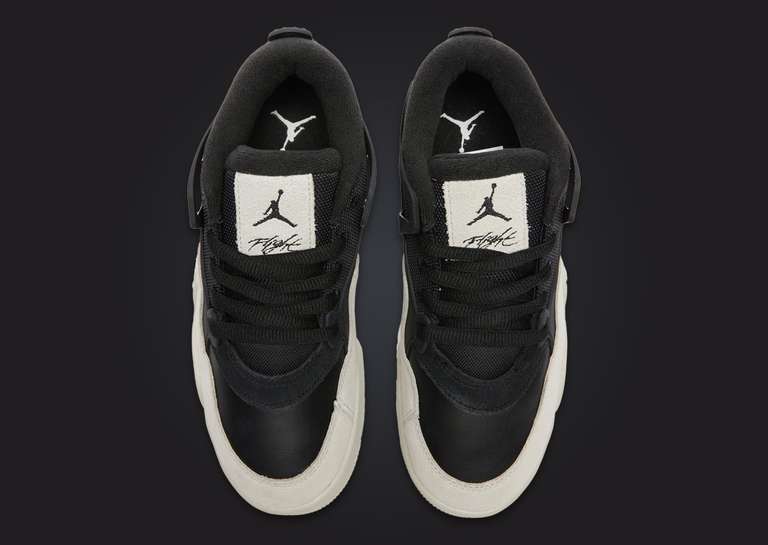 Air Jordan 4 RM Black Light Bone Top