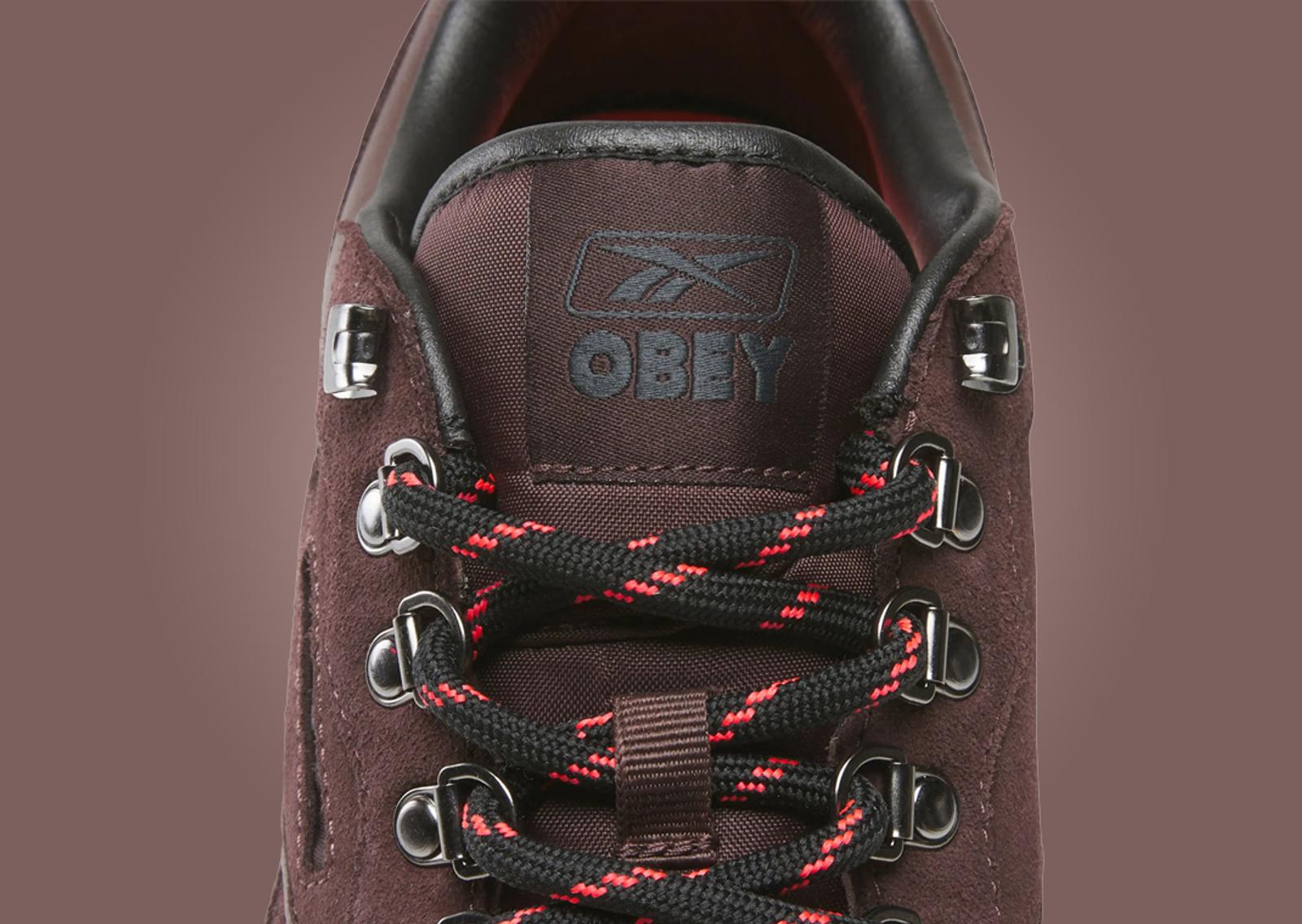 OBEY x Reebok BB4500 Tongue Detail