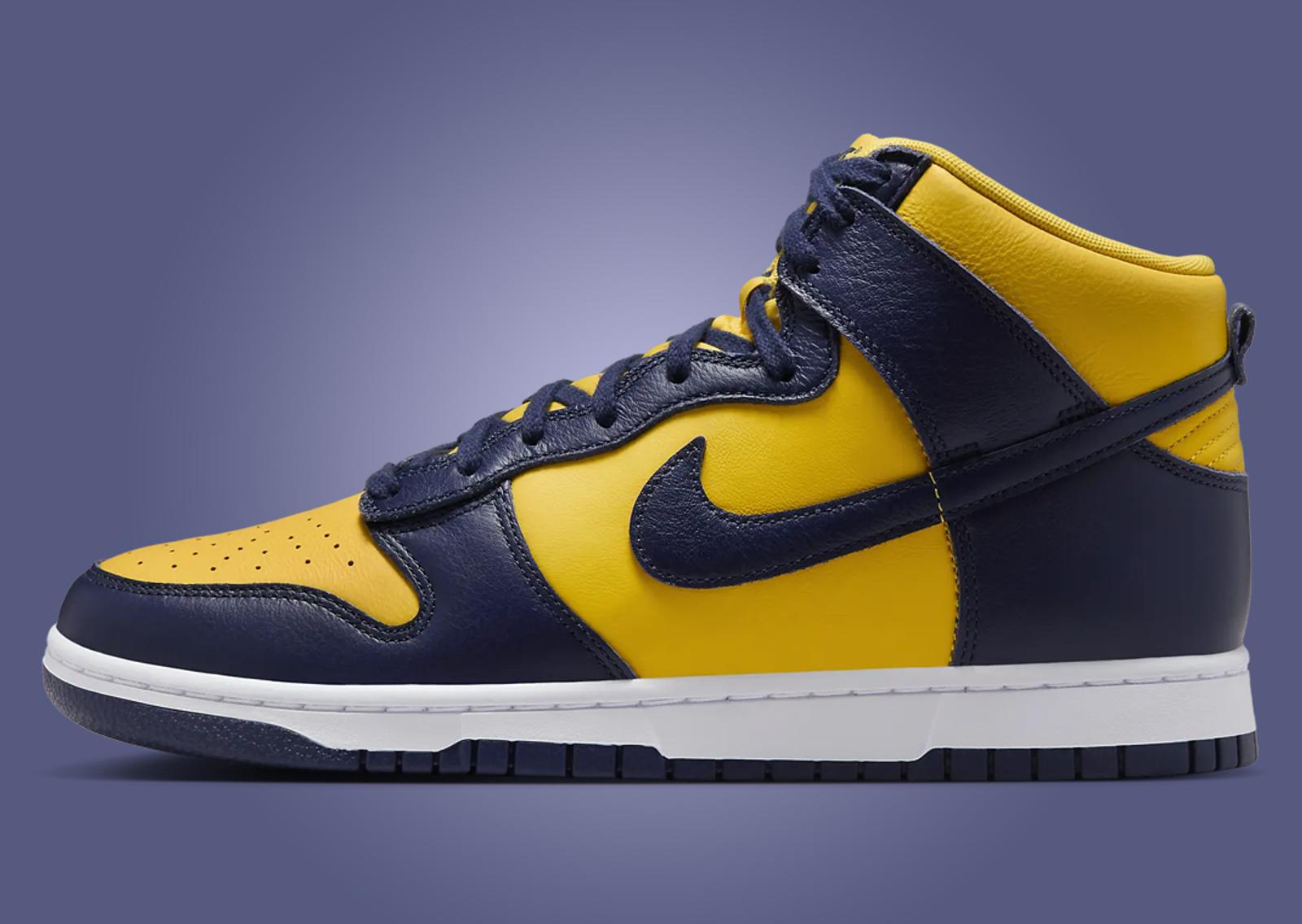 Nike Dunk High Michigan (2025) Lateral