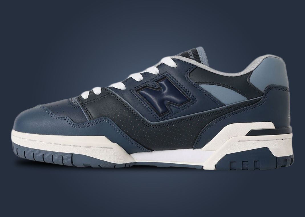 The BEAMS x New Balance 550 Navy Releases March 2024