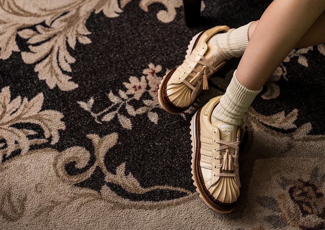 The CLOT x adidas Superstar Crystal Sand Releases October 2024