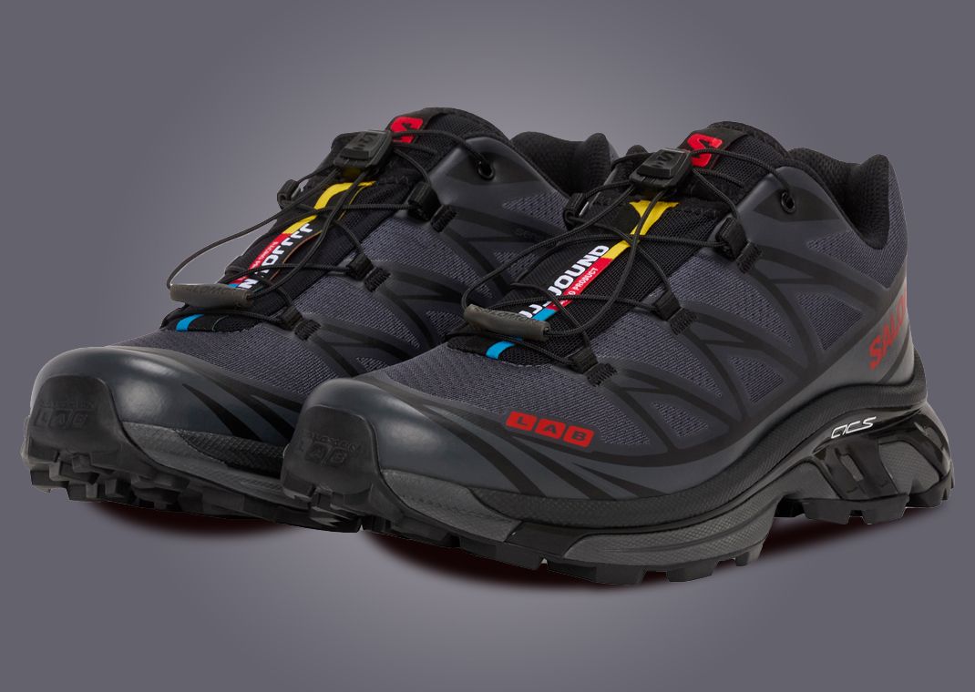 JJJJound's Salomon XT-6 Black Red Releases August 2025