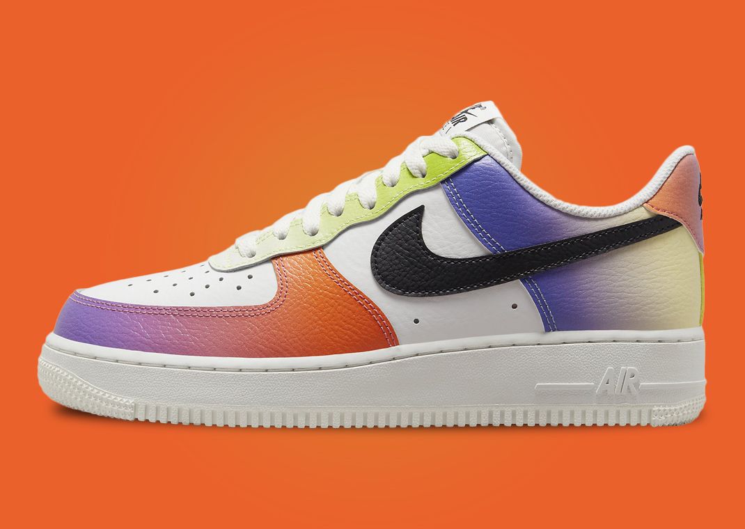 Multicolored Gradients Take Over This Nike Air Force 1 Low