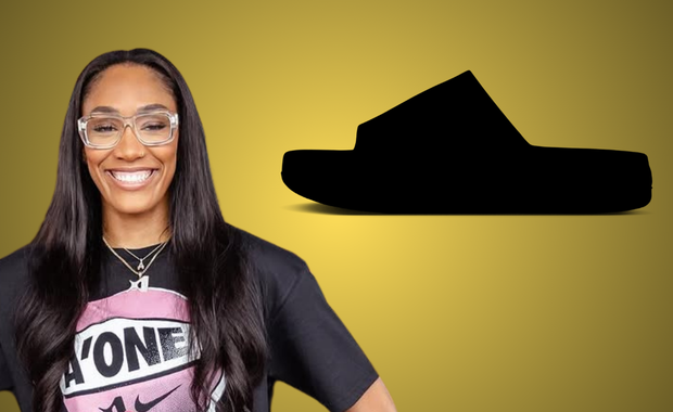 A'ja Wilson x Nike Calm Slide Electric Yellow (W)