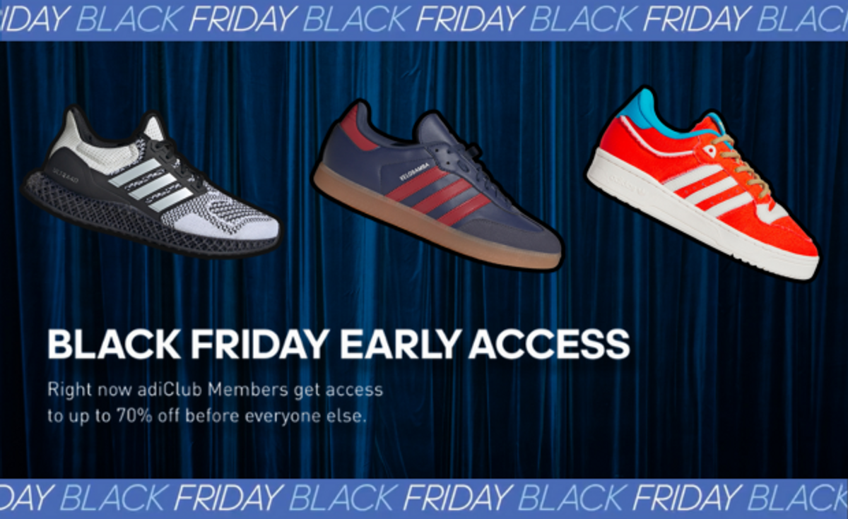 Graphic for adidas Pre-Black Friday Sale
