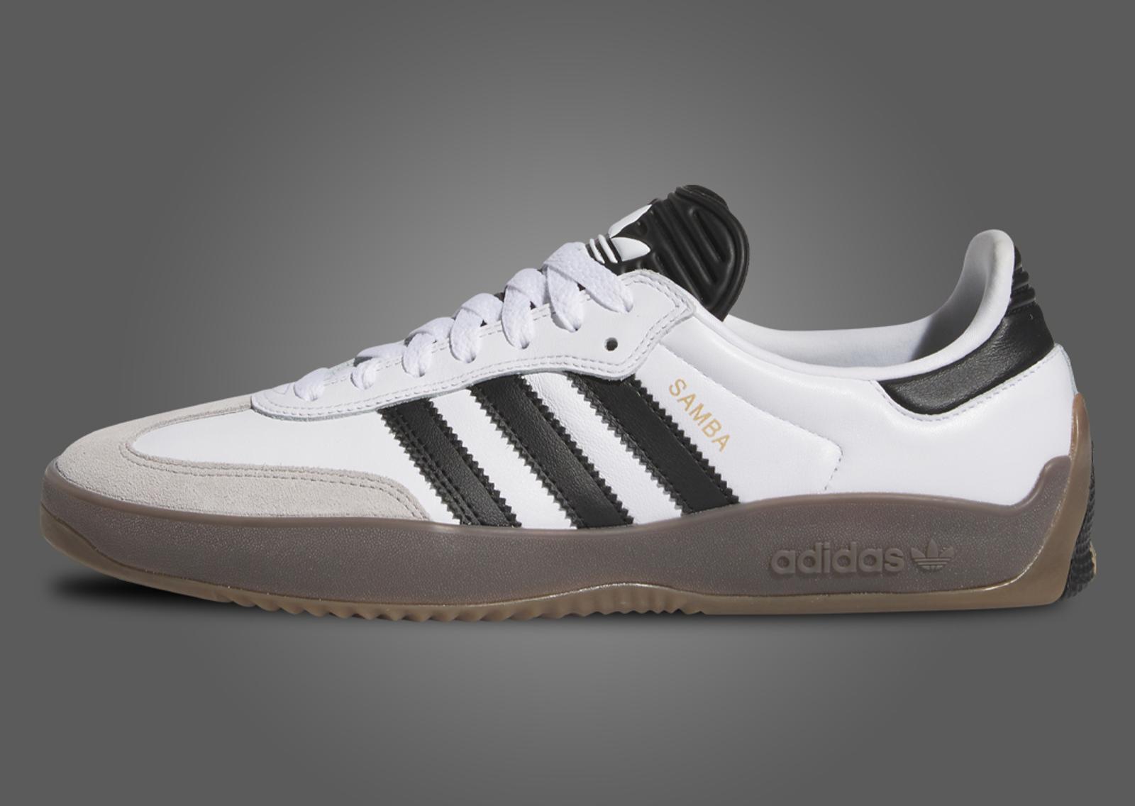 adidas Samba Puig Cloud White Core Black Lateral Left