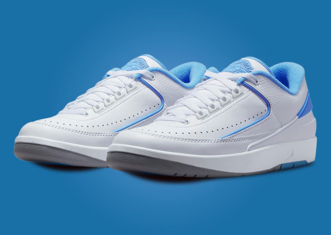 Official Look at the Air Jordan 2 Low University Blue