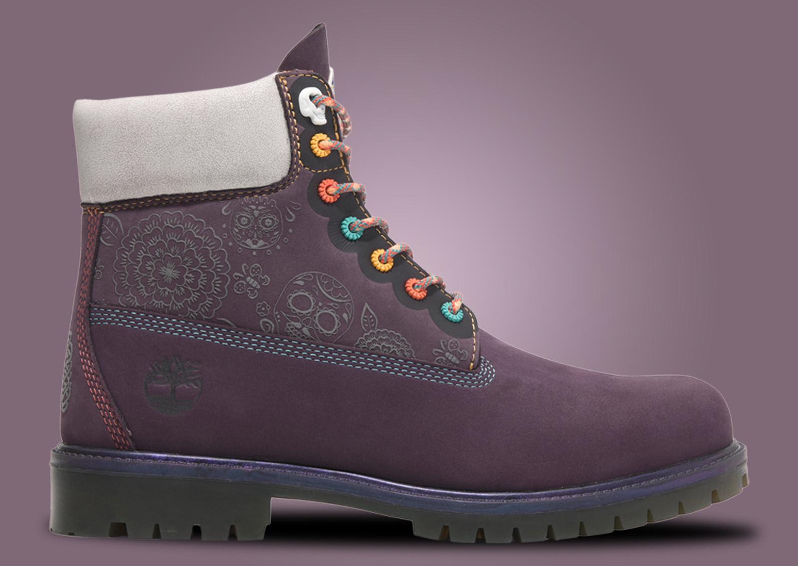 Timberland 6-Inch Waterproof Boot Día de Muertos Lateral