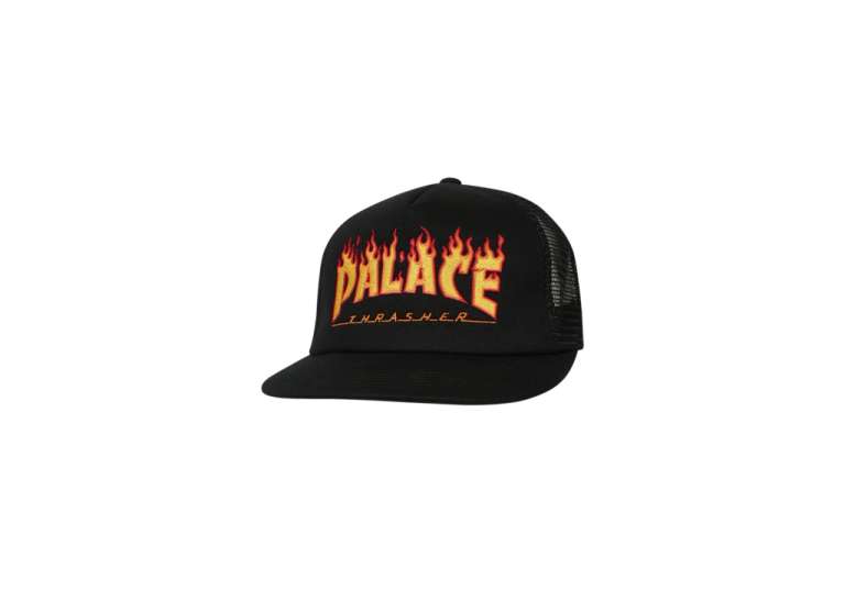Palace Thrasher SS24 Hat in Black