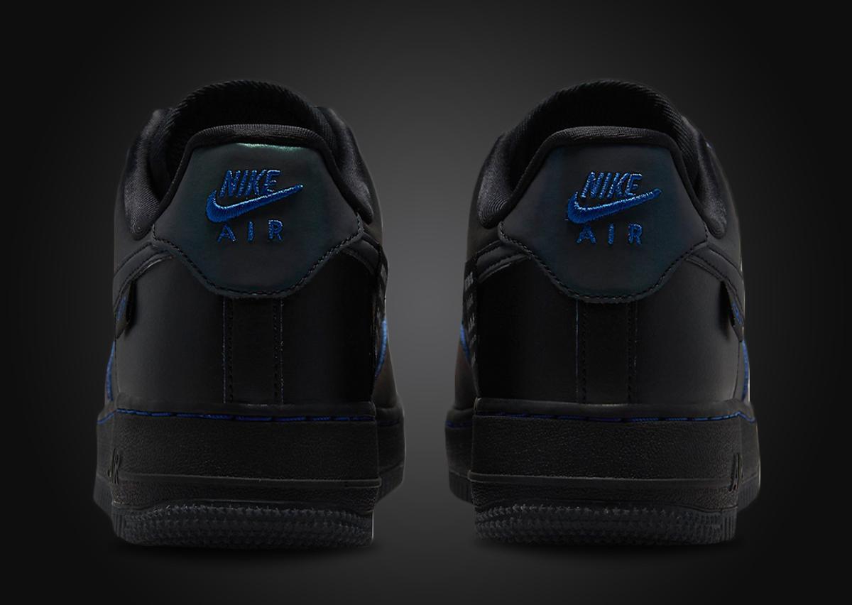 Nike Air Force 1 Low Black Game Royal FB1840-001 Release Date
