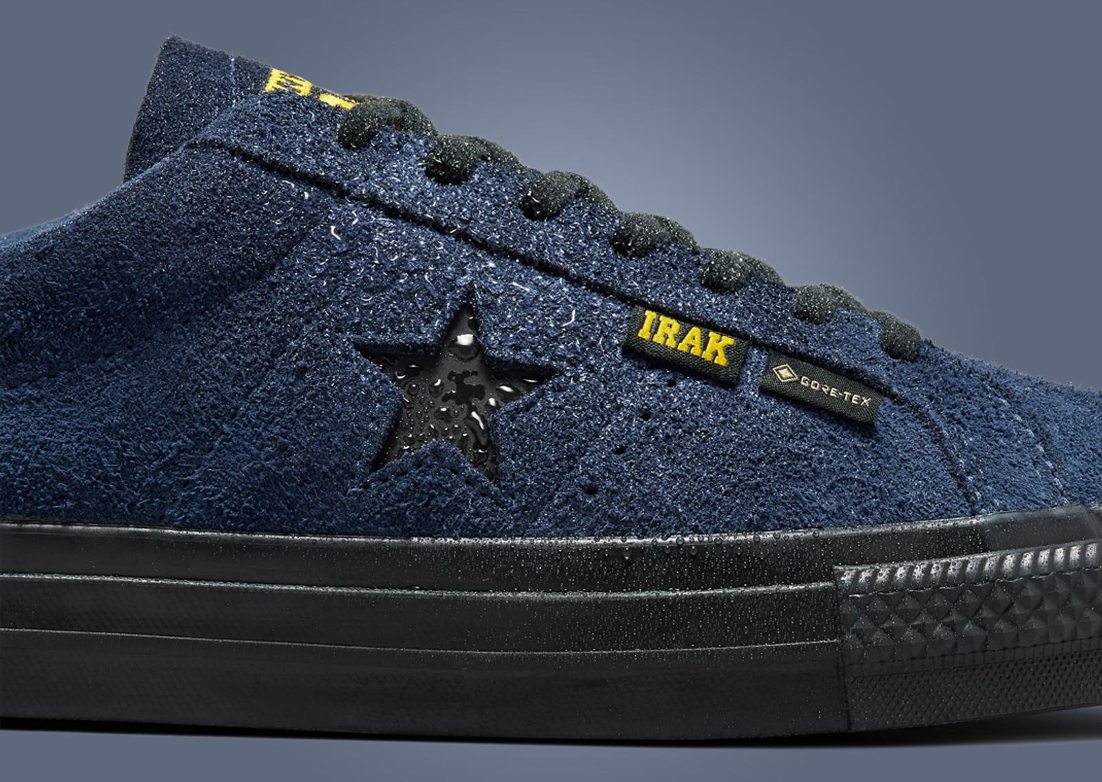 IRAK x Converse One Star Ox GTX Navy Detail