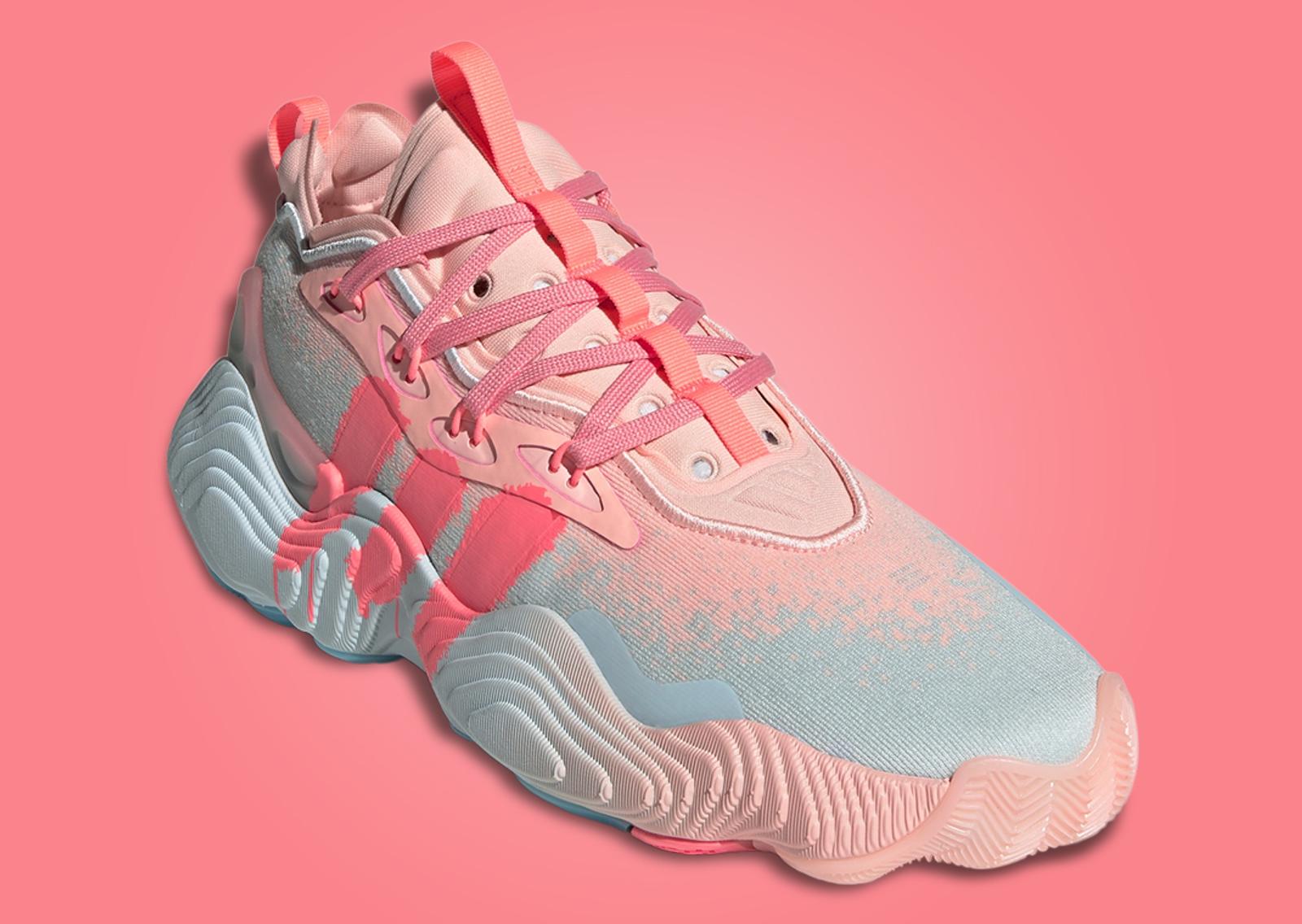 adidas Trae Young 3 Cotton Candy Angle