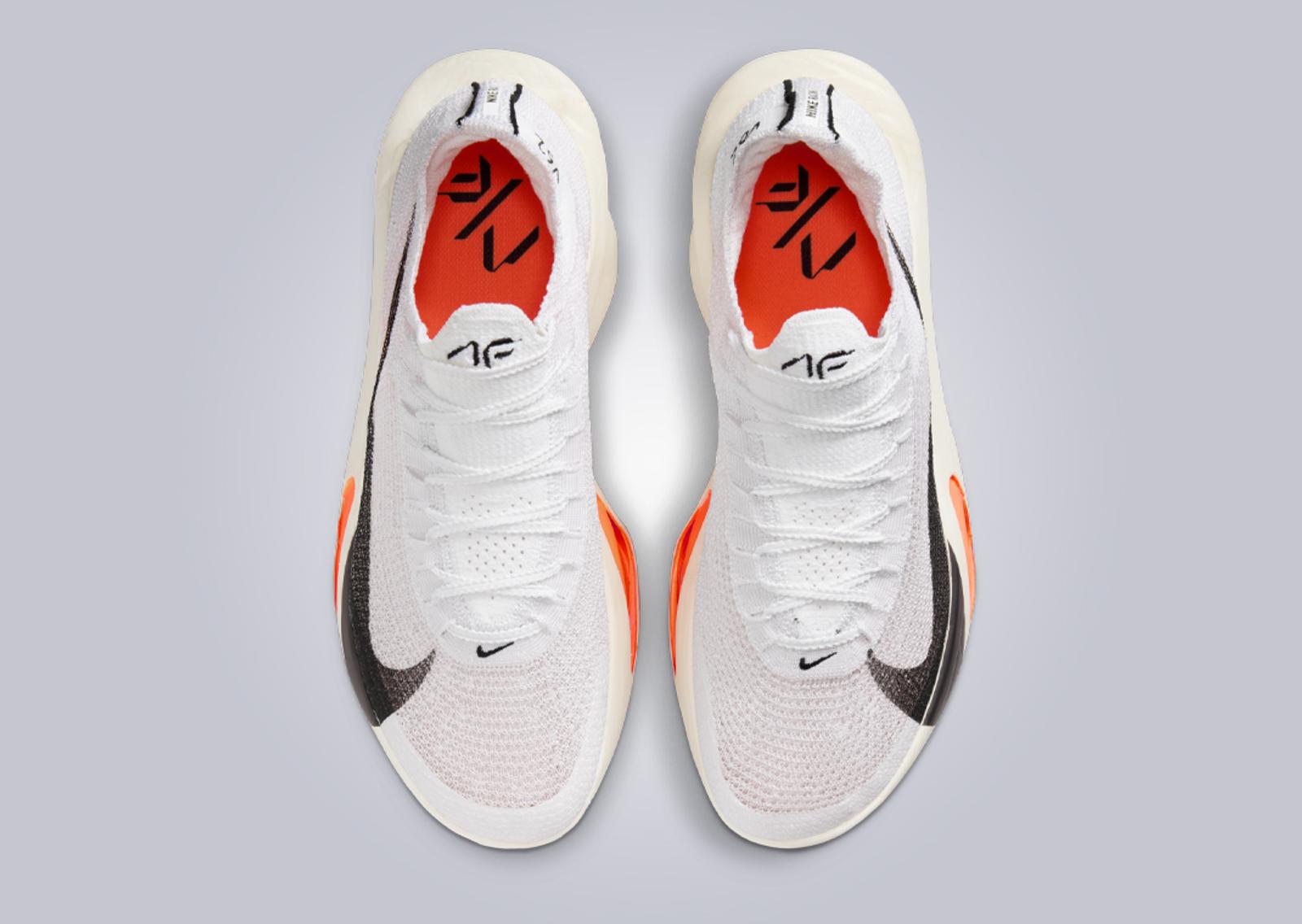 Nike Alphafly NEXT% 3 Proto White Black Orange Top