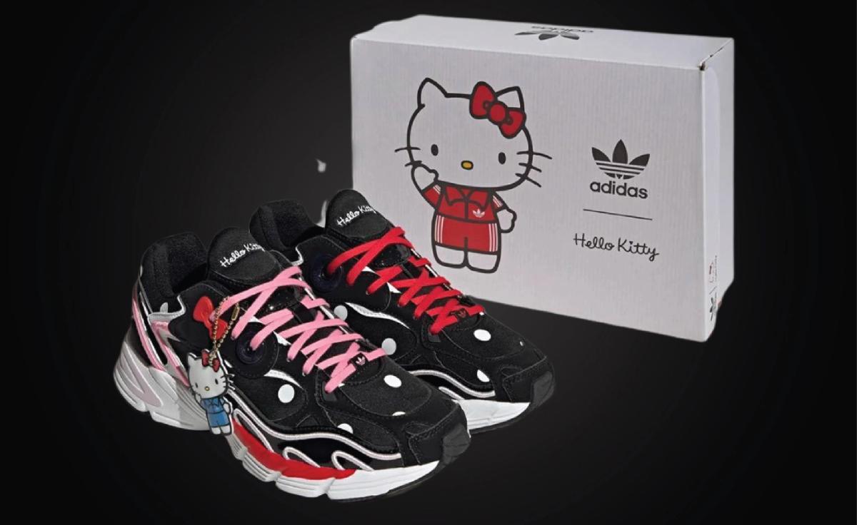 Fashion's Favorite Feline Features On The Hello Kitty x adidas Astir