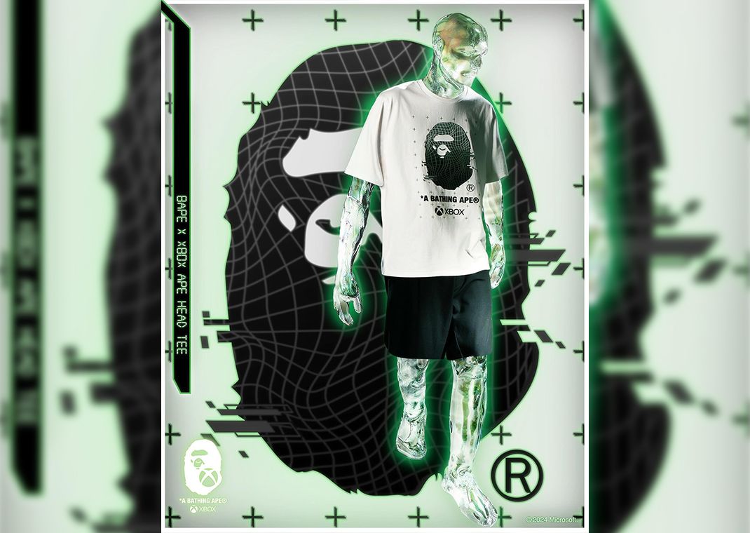 The Xbox x BAPE Road STA Camo Releases July 2024