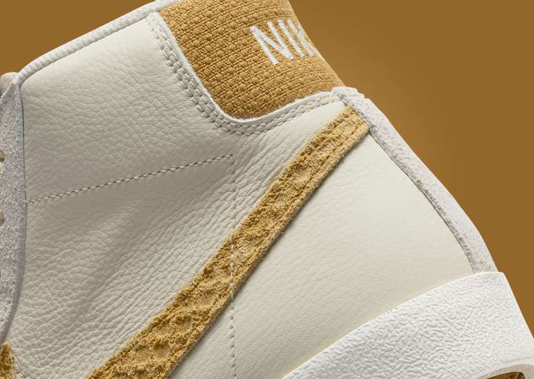 Nike Blazer Mid 77 Waffle Heel Detail