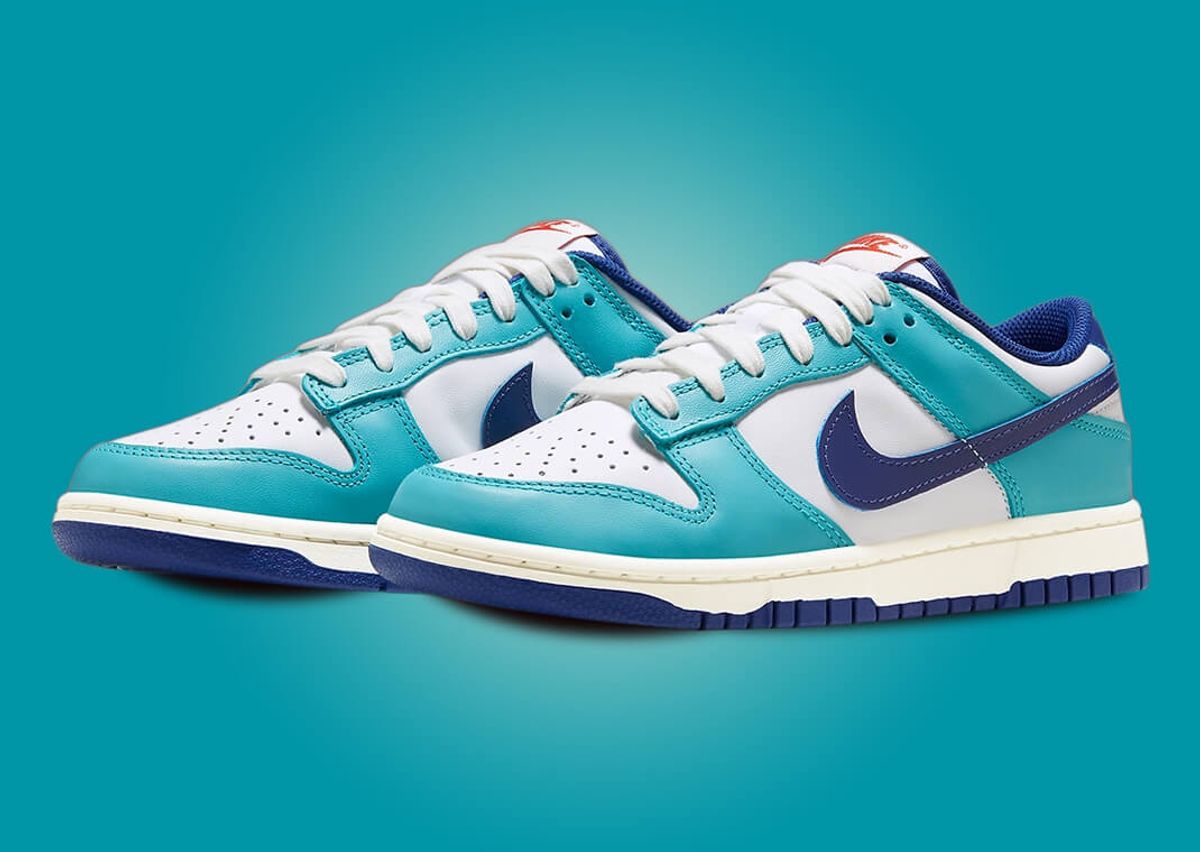 The Nike Dunk Low Mystic Blue Contains a Collegiate Twist
