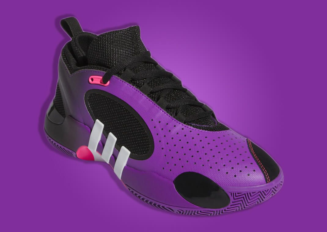 The adidas D.O.N. Issue #5 Purple Bloom Releases October 2023