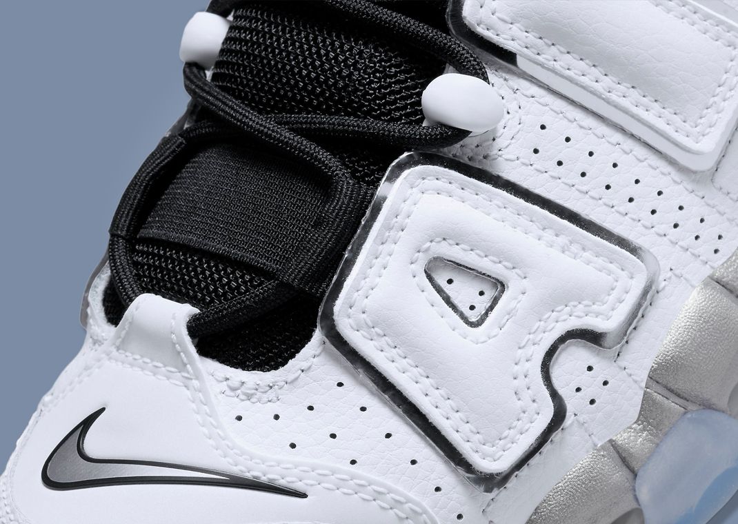 Uptempo cheap white chrome