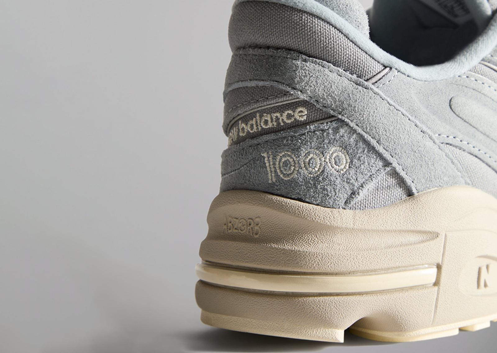 Kith x New Balance 1000 Heel Detail