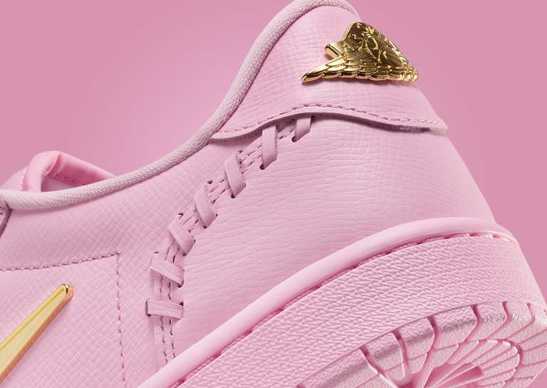Air Jordan 1 MM Low Perfect Pink (W) Heel
