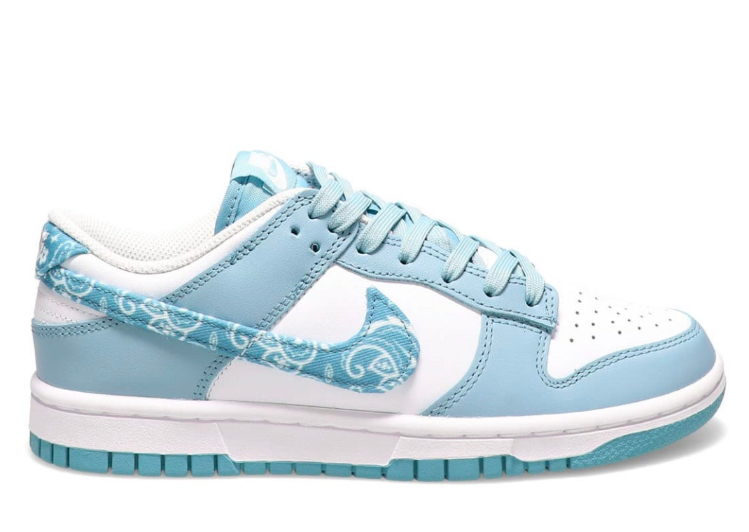 Paisley Accents This Upcoming Blue Nike Dunk Low