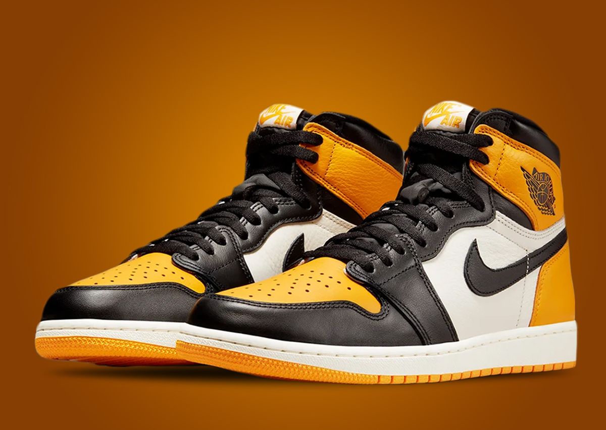Jordan 1 yellow toe release Clearance
