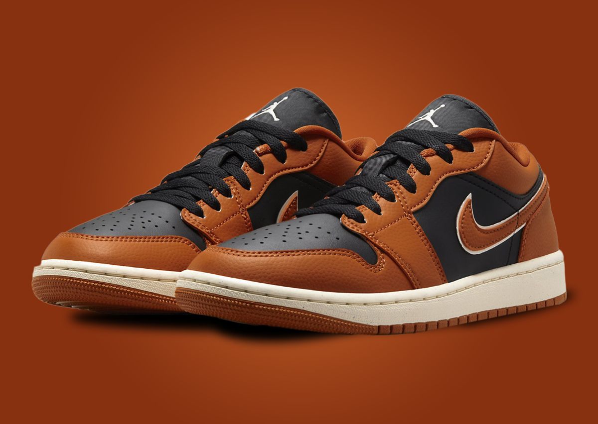 Turn Up The Heat With The Air Jordan 1 Low Sport Spice Black