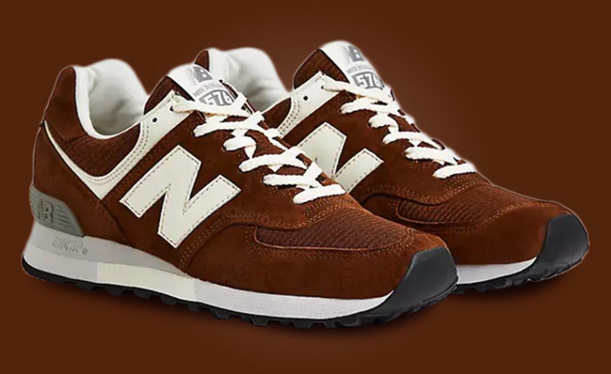 Earth Tones Take Over The New Balance 576 Made In UK Monk's Robe